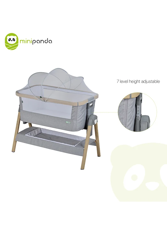 mini panda Natural Co- Sleeper, Grey