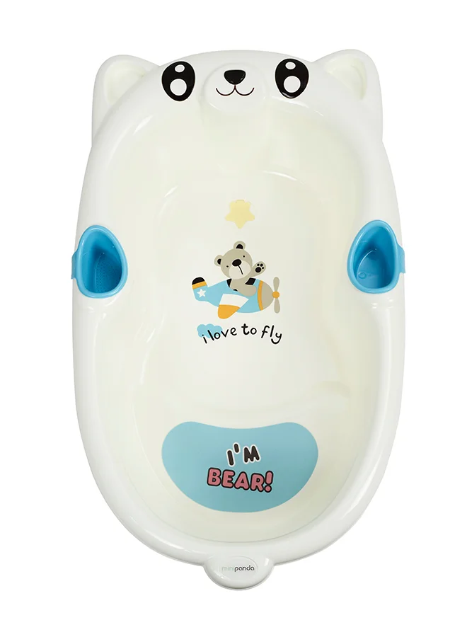 mini panda Mommy's Partner Bear Bath Tub, Blue