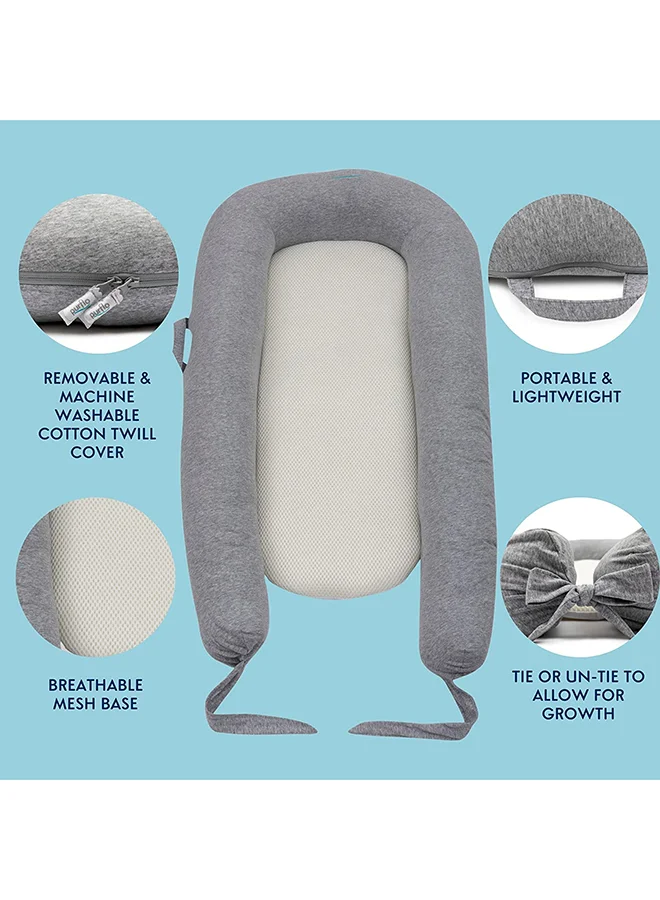 Purflo PurAir Breathable Nest Maxi, Marl Grey