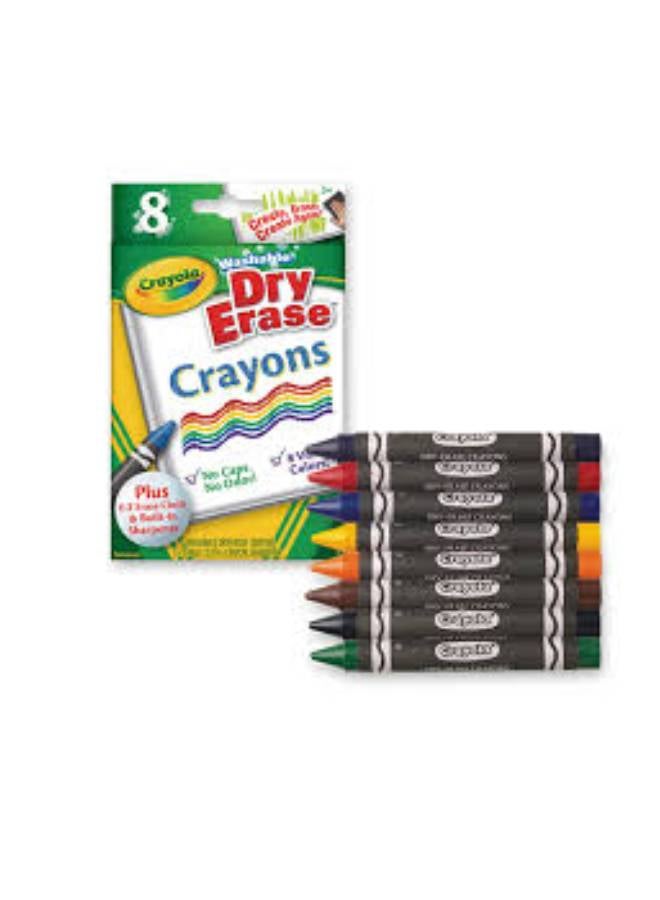 Crayola 8-piece Dry-Erase Crayons Large  - Image 3
