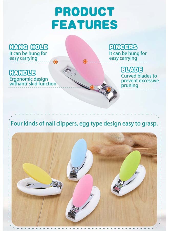 Nail Clipper, Egg Shape, Pink - pnsku/N40865053A/45/_/1713347414/bb321dbb-3418-416f-acbe-53a9c1d2620a