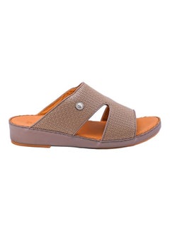 Slip On Arabic Sandals Taupe