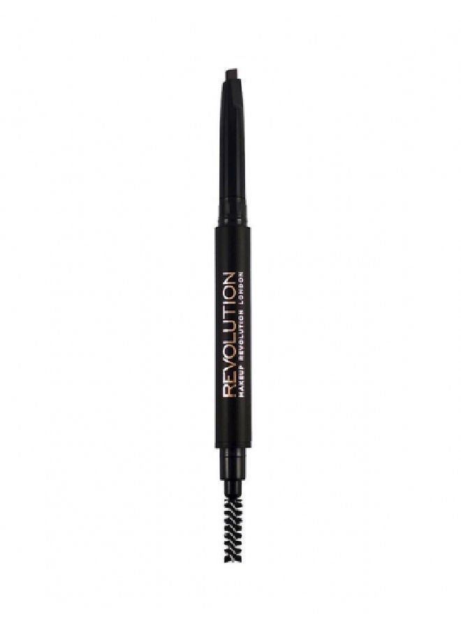 REVOLUTION - Duo Brow Definer Dark Brown - Image 1