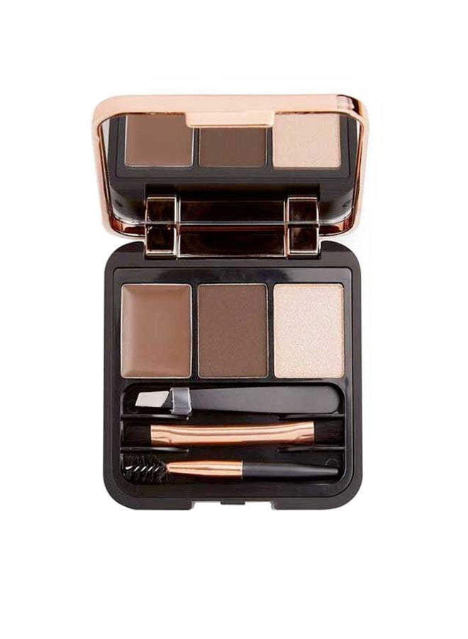 REVOLUTION Brow Sculpt Kit Dark Brown - Image 2