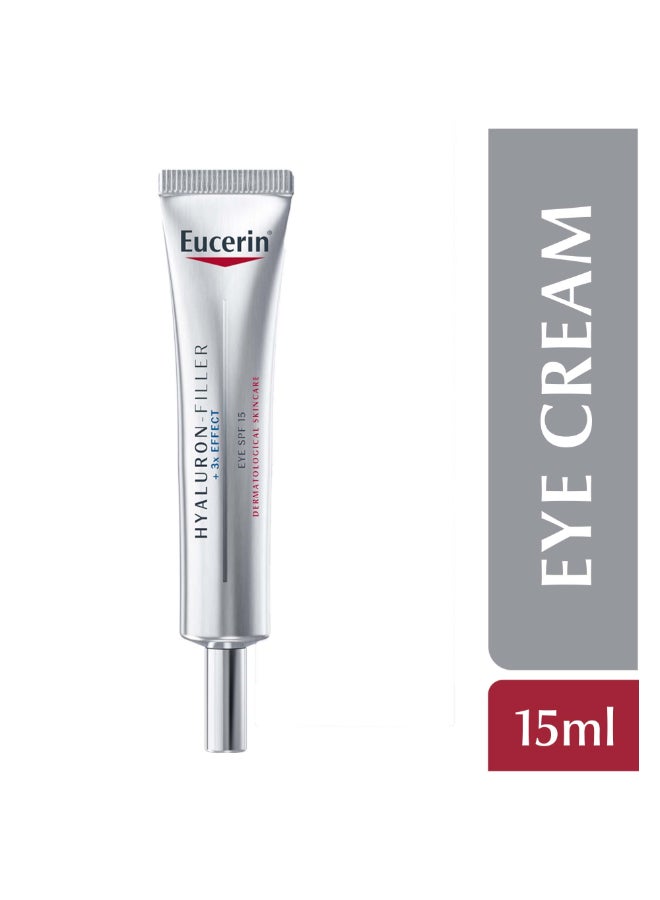 Eucerin Hyaluron Filler Anti-Aging Eye Cream With Hyaluronic Acid Spf 15 15ml  - Image 1