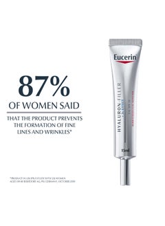 Eucerin Hyaluron Filler Anti-Aging Eye Cream With Hyaluronic Acid Spf 15 15ml  - Image 3