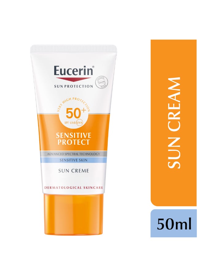 يوسيرين - واقي شمسي لحماية البشرة الحساسة بعامل حماية من الشمس SPF +50 50ملليلتر - Image 1