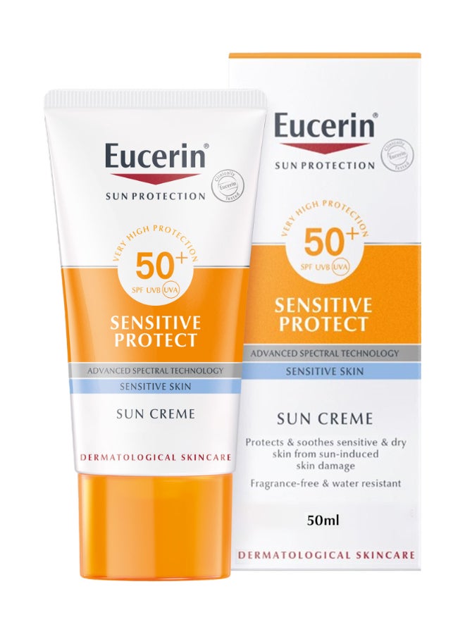 يوسيرين - واقي شمسي لحماية البشرة الحساسة بعامل حماية من الشمس SPF +50 50ملليلتر - Image 1