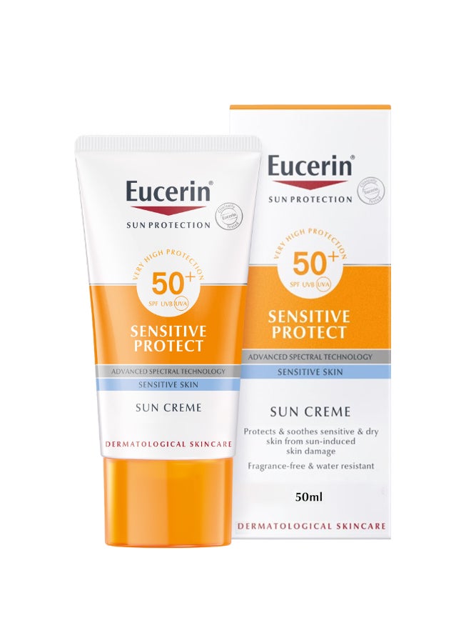 يوسيرين صن كريم الوقاية من الشمس عامل وقاية 50+ 50 مل 50ملليلتر - Image 1