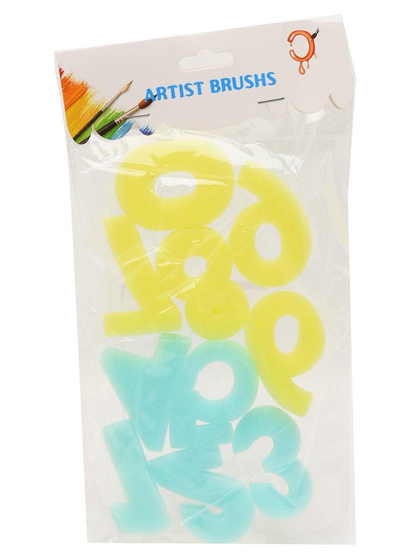 Dollar Plus Sponge Letters For Painting multicolour - Image 1