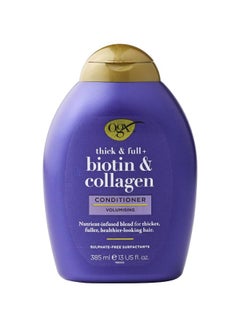 Conditioner, Thick & Full+ Biotin & Collagen Purple 385ml