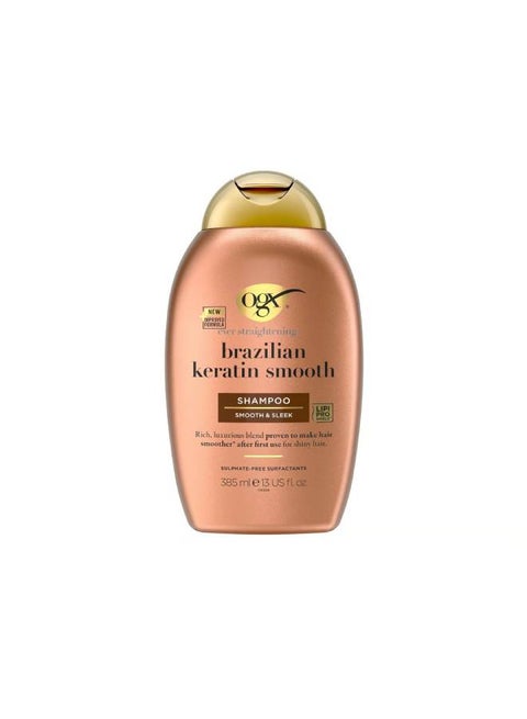 Ever Straightening+ Brazilian Keratin Smooth Shampoo Beige 385ml
