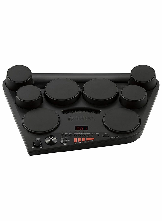 ياماها طبول رقمية محمولة DD-75 سوداء - Image 1