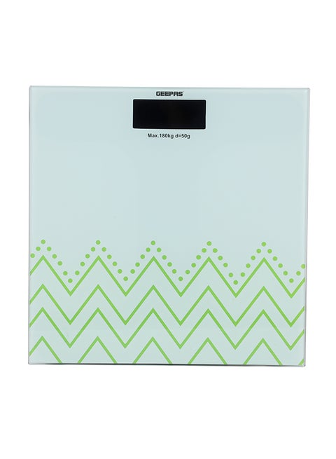 Digital Body Scale 180 Kg Capacity, Multi-Purpose Weighing Machine With Low Battery And Overload Indicator, For Human Body-Weight, Tempered Glass Top, 2 Years Warranty Gbs4208