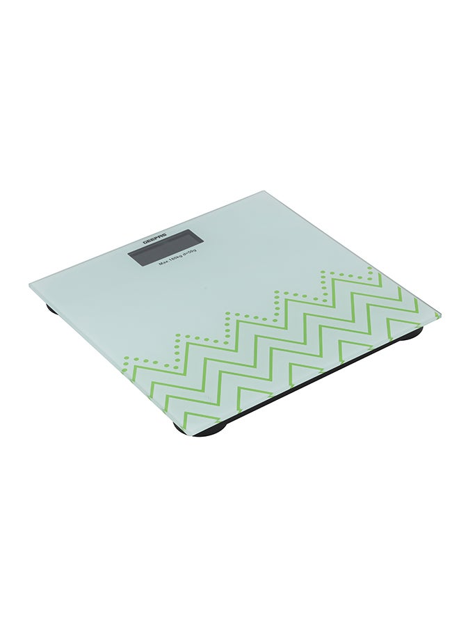 GEEPAS - Digital Body Scale 180 Kg Capacity, Multi-Purpose Weighing Machine With Low Battery And Overload Indicator, For Human Body-Weight, Tempered Glass Top, 2 Years Warranty Gbs4208 - Image 1