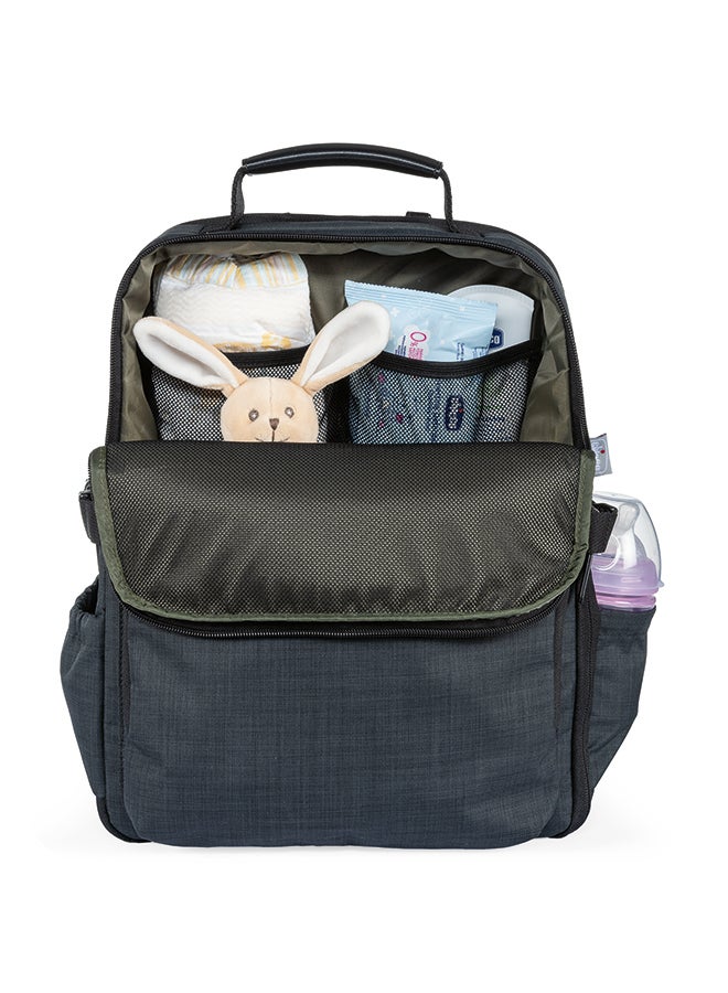 Chicco - Parents’ Backpack, Cool Grey - Image 1