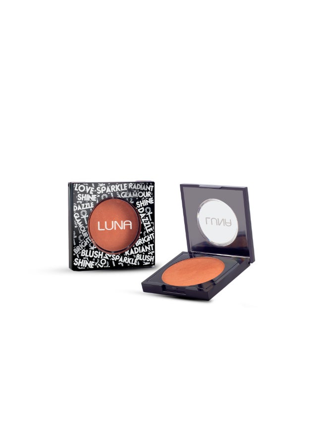 Luna - 3D Blusher Luna 4.5 Gm  No 512 512 Brown - Image 1
