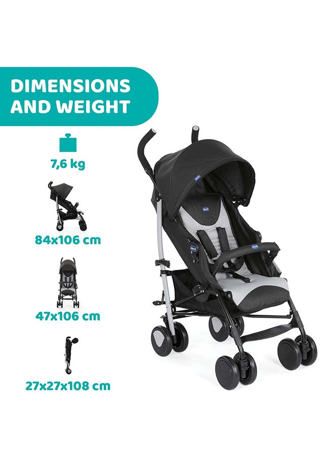 شيكو عربة أطفال إتشو كاملة من عمر يوم حتى 3 سنوات بلون ستون - Image 4