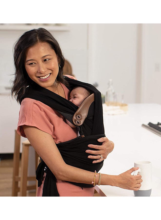Chicco - Boppy Adjust Comfy Fit Baby Carrier, Charcoal - Image 1