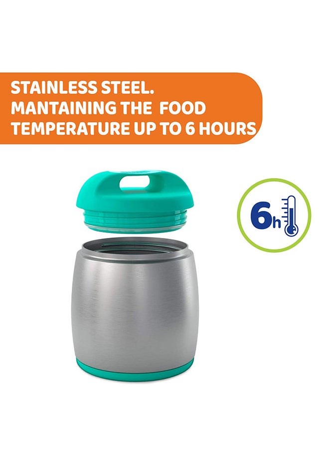 Chicco Thermal Food Container 0M+, Blue  - Image 3