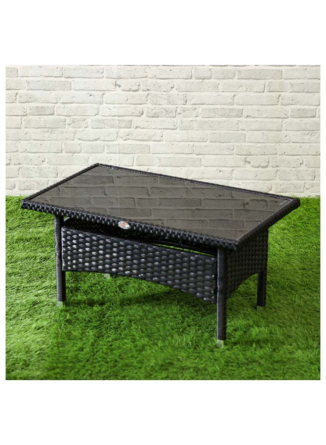 DANUBE HOME - Alyana 4-Seater Outdoor Sofa Set Metal Frame Modern Garden Furniture Light Green 79x46x40cm - Image 1