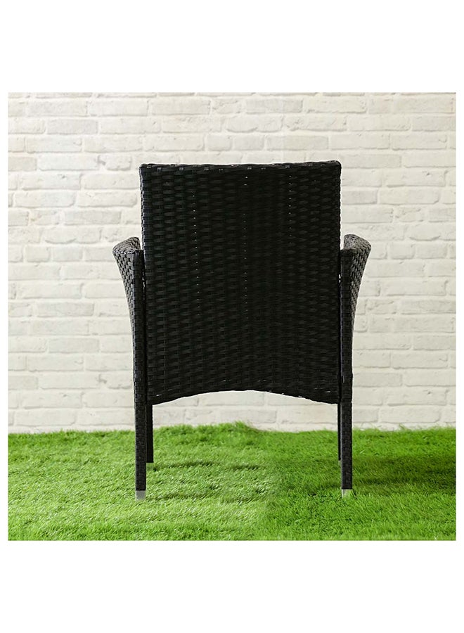 DANUBE HOME - Alyana 4-Seater Outdoor Sofa Set Metal Frame Modern Garden Furniture Light Green 79x46x40cm - Image 1