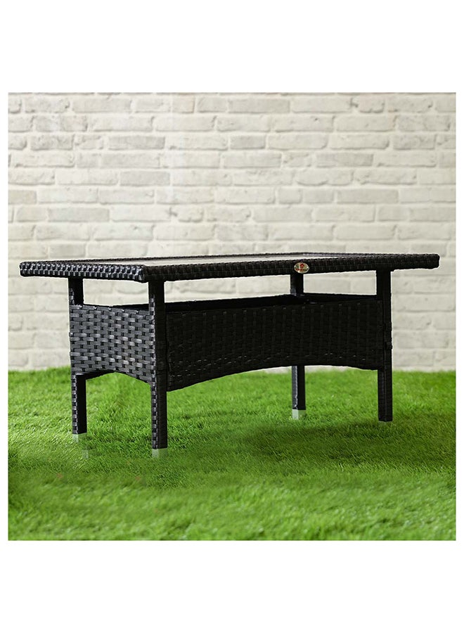DANUBE HOME - Alyana 4-Seater Outdoor Sofa Set Metal Frame Modern Garden Furniture Light Green 79x46x40cm - Image 1