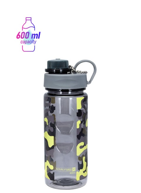 Water Bottle Black/Yellow 27.7 x 11.7 x 8.4cm