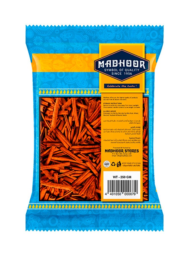 Madhoor - Cinnamon Dalchini Stick 250grams - Image 1