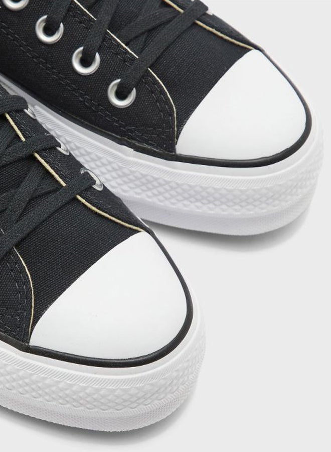 CONVERSE Women's Chuck Taylor All Star Low Top Sneakers Black - Image 4