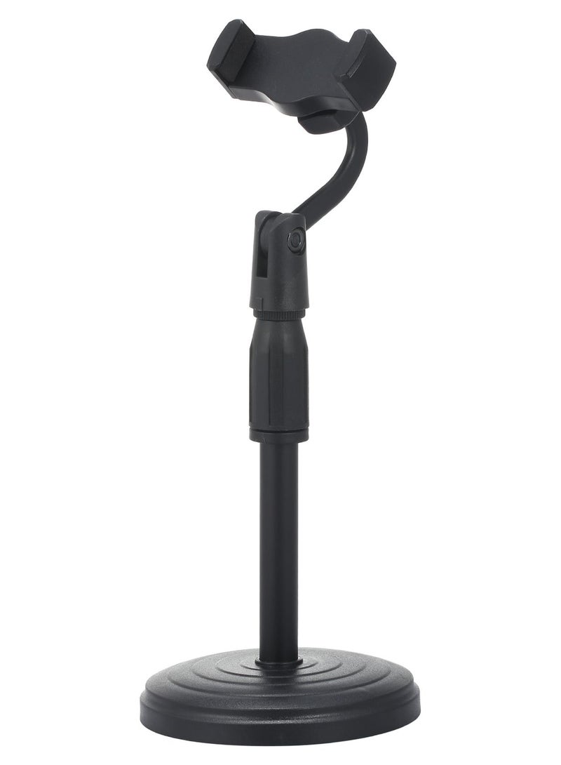 حامل هاتف بمسند متعدد الوظائف أسود - Image 1