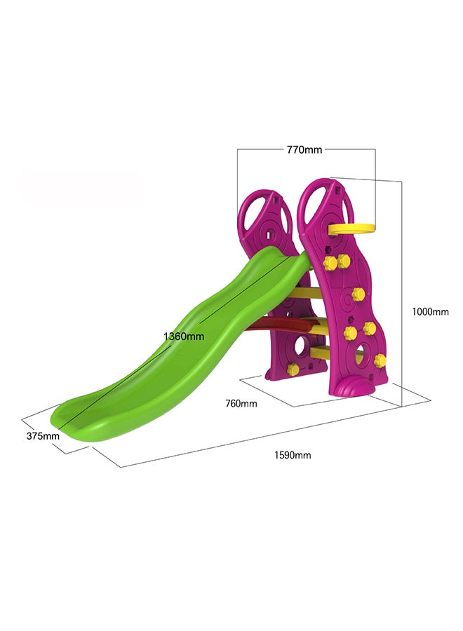 mini panda - Bear Slide W/Swing 159x76x100cm - Image 1