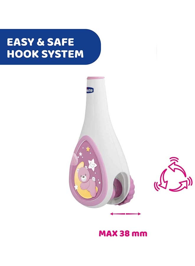 Chicco - Next2Dreams Cot Mobile 0M+, Pink - Image 1