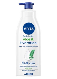 Nivea Aloe And Hydration Body Lotion 400ml Pack Of 2  - Image 2