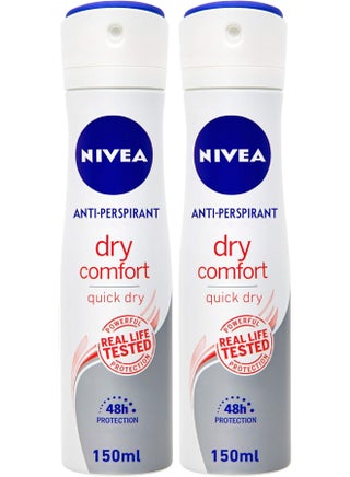 Comfort Antiperspirant For Women Quick Dry Spray 150ml - pnsku/N41003839A/45/_/1729537019/eb295af2-7da1-442a-8f45-148f8526cb1a