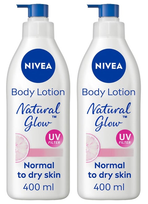 Natural Glow Body Lotion Pack Of 2 400ml