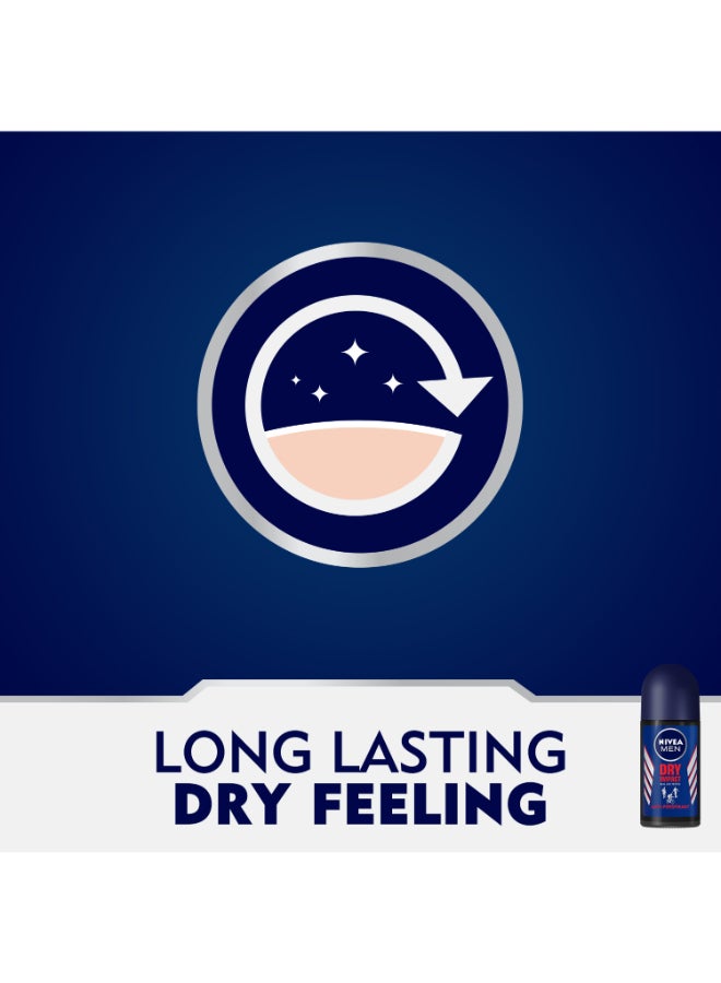 Nivea Pack Of 2 Dry Impact Antiperspirant Roll On 50ml  - Image 4