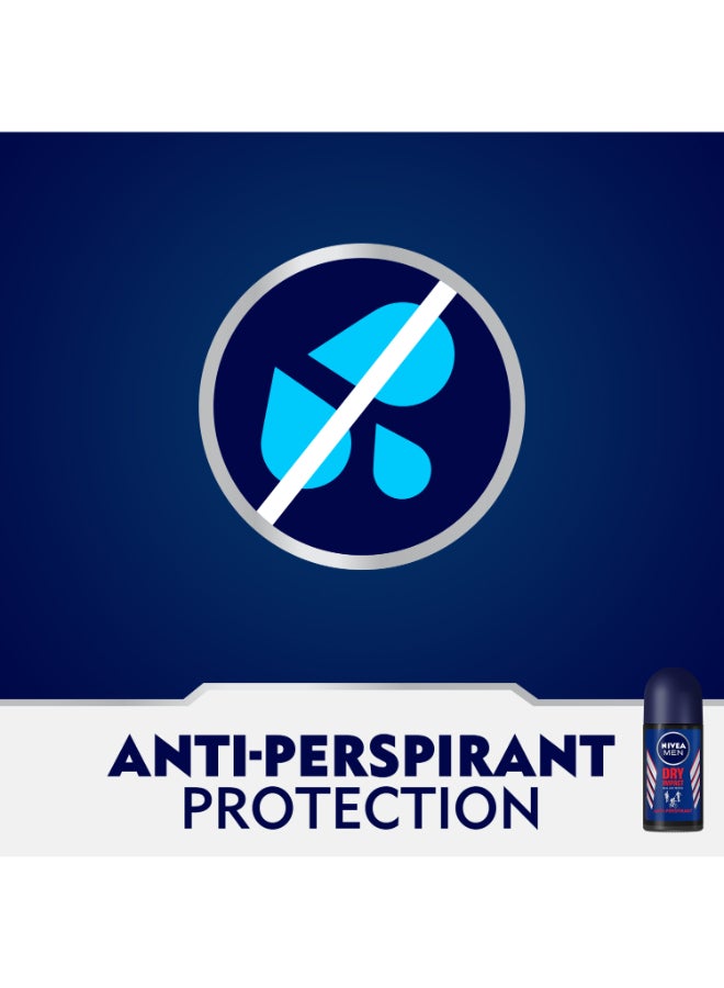 Nivea Pack Of 2 Dry Impact Antiperspirant Roll On 50ml  - Image 3