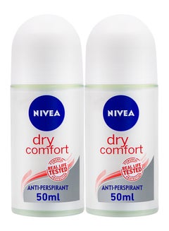 Nivea Pack Of 2 Antiperspirant Roll On 50ml  - Image 1