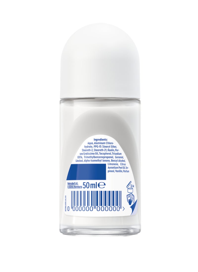 Nivea Powder Touch Antiperspirant For Women, Roll-On 50ml - Image 3