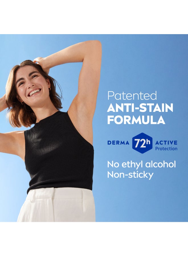 Black And White Invisible Original Antiperspirant Deodorant For women 150ml Pack of 2