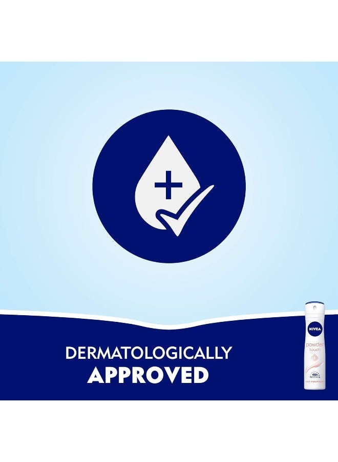 نيفيا مجموعة بخاخ مضاد تعرق باودر تاتش مكونة من قطعتين 150ملليلتر - Image 5