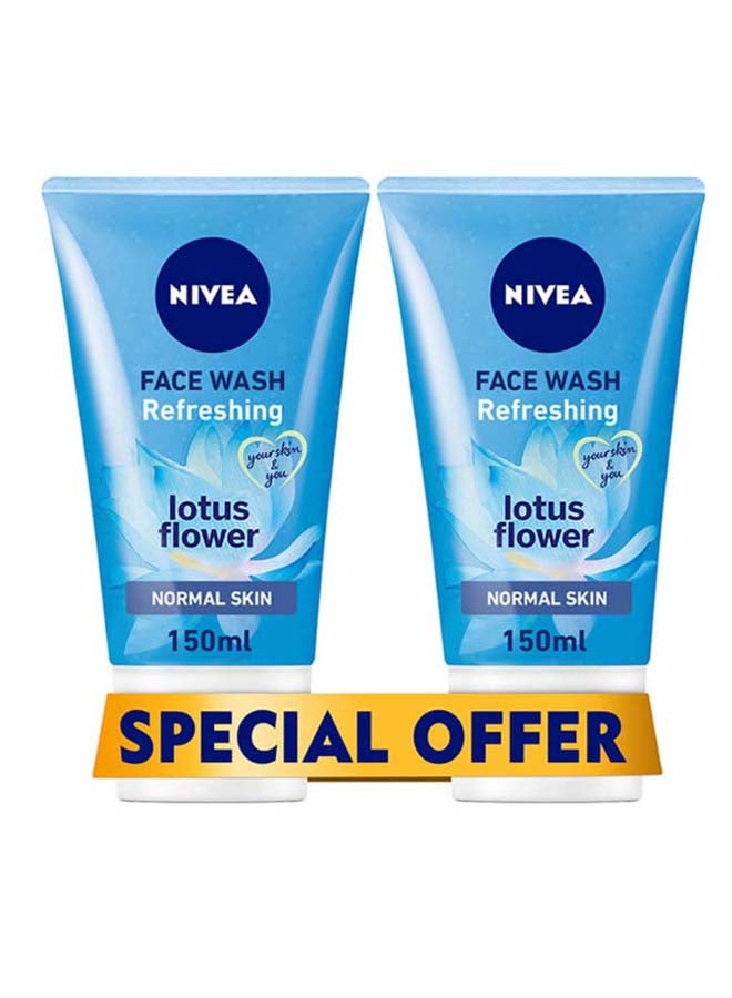 Pack Of 2 Refreshing Face Wash 150ml - pnsku/N41003933A/45/_/1732554890/390dd71a-f5ae-4fd7-9d86-3dbc793f6f9c