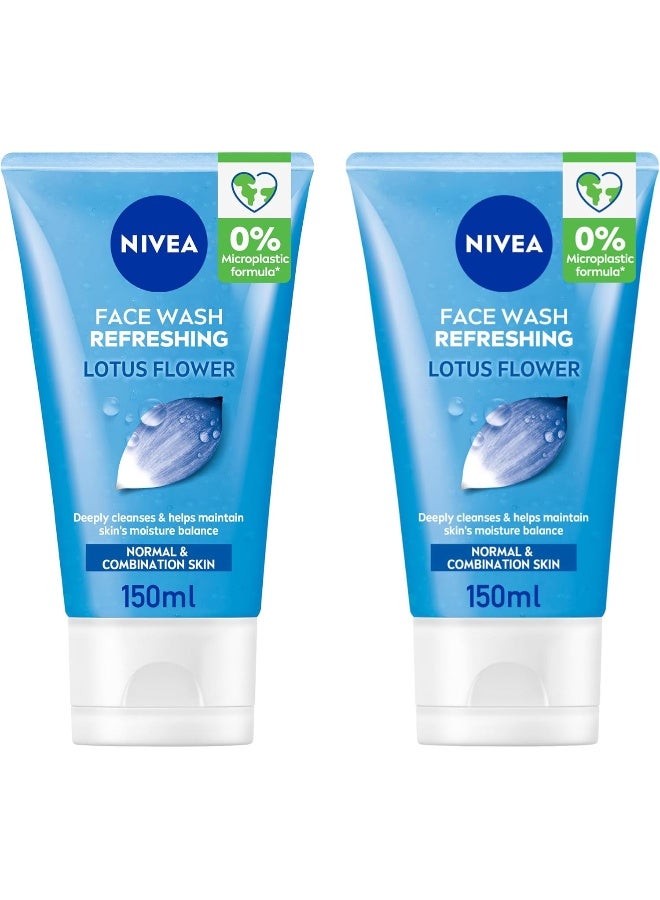 Pack Of 2 Refreshing Face Wash 150ml - pnsku/N41003933A/45/_/1732554896/a4831b64-74ba-4481-be85-fde25c40c2d4