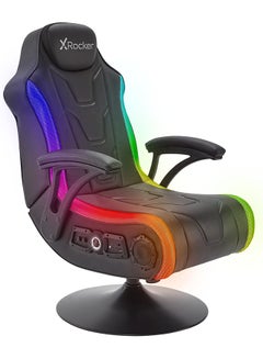 إكس روكر كرسي الألعاب Monsoon RGB 4.1 ستيريو مزود بإضاءة LED نابضة  - Image 1