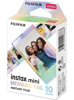 FUJIFILM 10-Sheet Mermaid Tail Instax Mini Film white  - Image 2