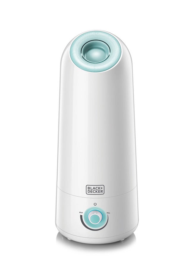 BLACK+DECKER Ultrasonic Air Humidifier, Covers 430 sqft, Adjustable Mist, Auto Shutoff, Water Level Indicator, Aroma Tray for Oils - HM5000-B5 White/Mint Green - Image 2