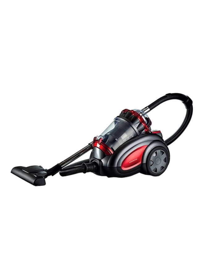 KENWOOD Bagless Canister Vacuum Cleaner, Dust Container Capacity, Speed Control, Cleanable HEPA Filter, Anti Bacteria, 3.5 L 2200 W VBP80 Black/Red/Silver - Image 1