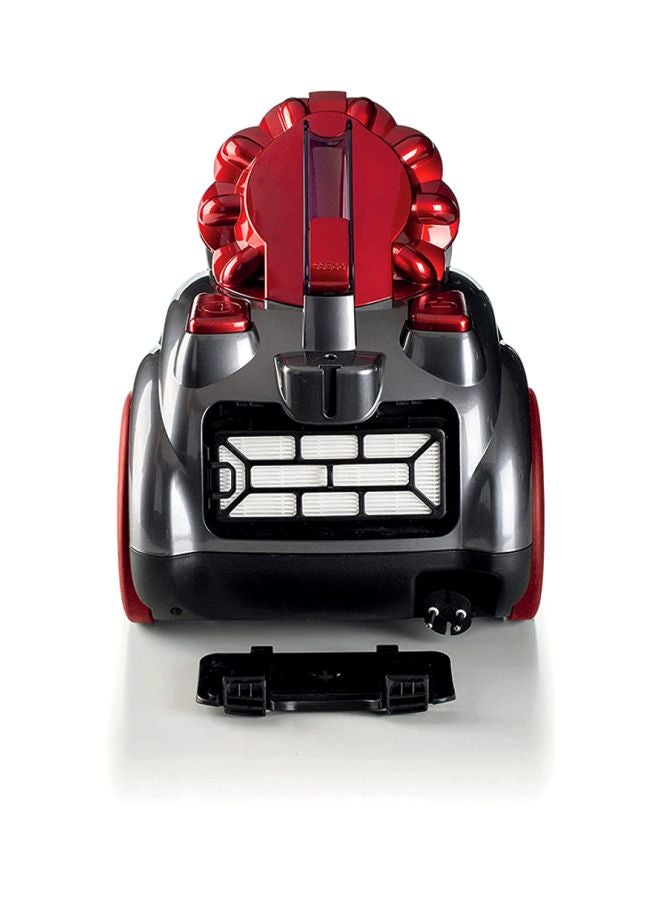 KENWOOD Bagless Canister Vacuum Cleaner, Dust Container Capacity, Speed Control, Cleanable HEPA Filter, Anti Bacteria, 3.5 L 2200 W VBP80 Black/Red/Silver - Image 3