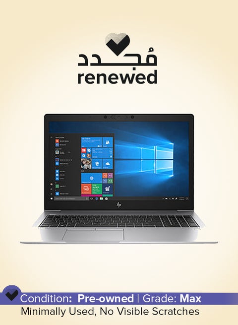 Renewed - EliteBook 840 G7 Notebook With 14-Inch Display, Core i7 Processor/16GB RAM/512GB SSD/Intel UHD Graphics Silver